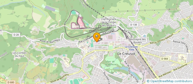 localisation de l'entreprise INNOV ET SM à LE CREUSOT
