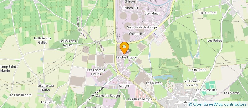localisation de l'entreprise INNOV'FORMATION à AVOINE