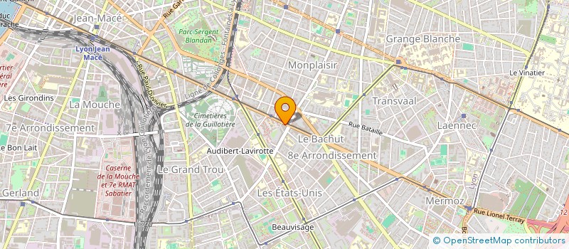 localisation de l'entreprise INNOV-GROUP  LYON