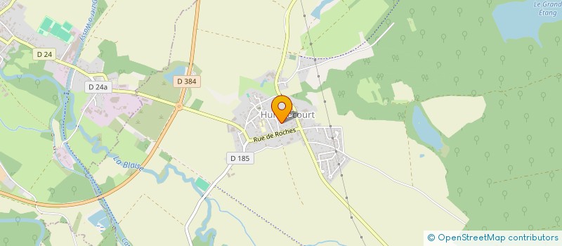 localisation de l'entreprise INNOV'HABITAT à HUMBECOURT