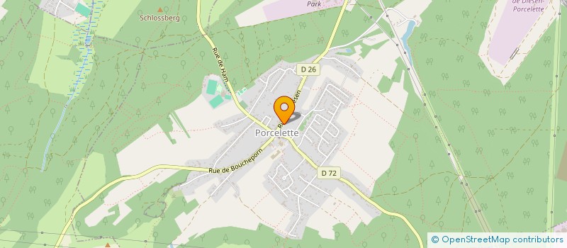 localisation de l'entreprise INNOV' HABITAT IMMOBILIER  PORCELETTE