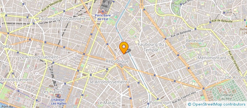 localisation de l'entreprise INNOV'IMAGE  PARIS