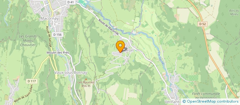 localisation de l'entreprise INNOV IMMO JURA  MOIRON