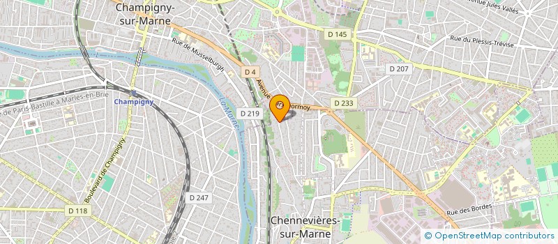 localisation de l'entreprise INNOV INVESTISSEMENT  CHENNEVIERES-SUR-MARNE