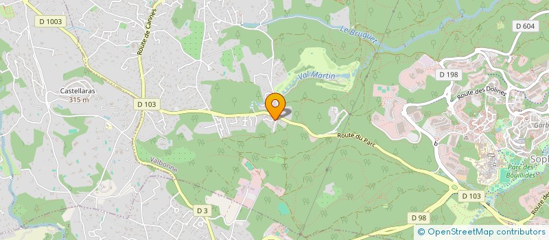 localisation de l'entreprise INNOV'MED  VALBONNE