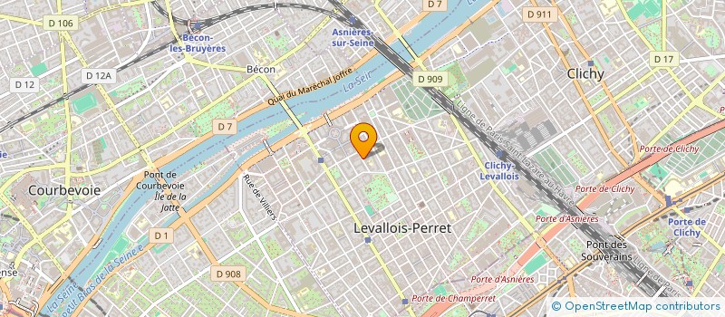 localisation de l'entreprise INNOV'MOBILITY à LEVALLOIS-PERRET