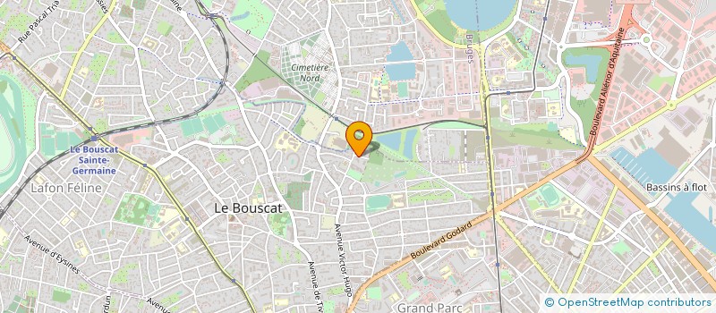 localisation de l'entreprise INNOV'PROJECT à LE BOUSCAT