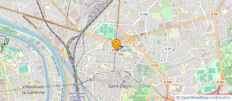 localisation de l'entreprise INNOV RENOVATION à SAINT-DENIS