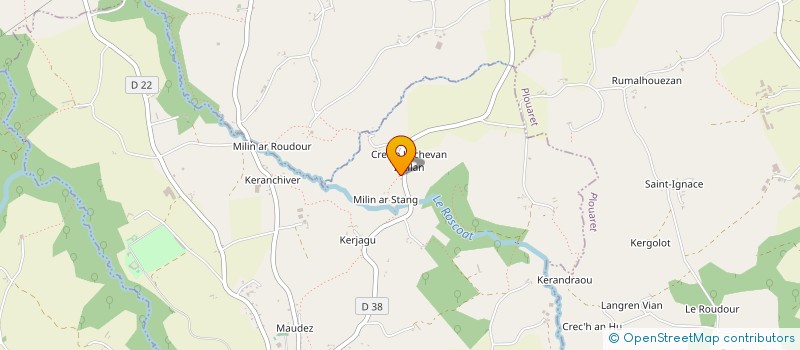 localisation de l'entreprise INNOV'SOUND PRODUCTION  LANVELLEC