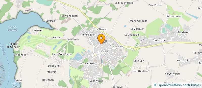 localisation de l'entreprise INNOV ' TOIT  BADEN