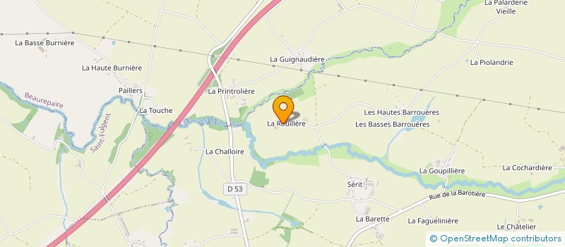 localisation de l'entreprise INNOV WEST à LES HERBIERS