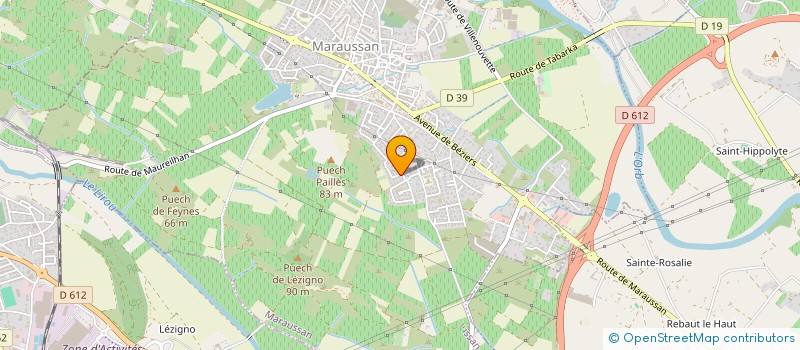 localisation de l'entreprise INNOV3D  MARAUSSAN