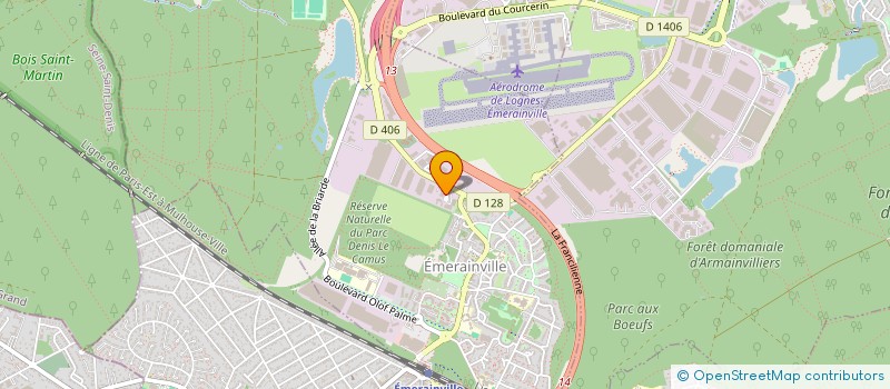 localisation de l'entreprise INNOVA à EMERAINVILLE