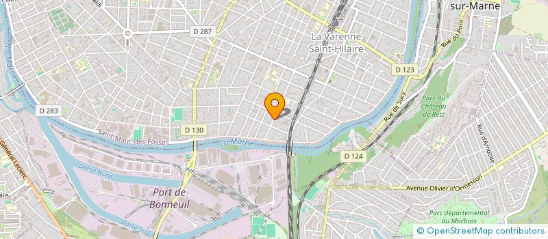 localisation de l'entreprise INNOVA à SAINT-MAUR-DES-FOSSES