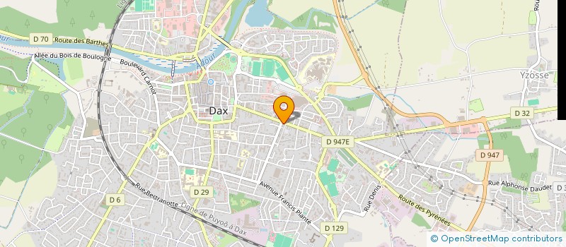 localisation de l'entreprise INNOVA 64  DAX