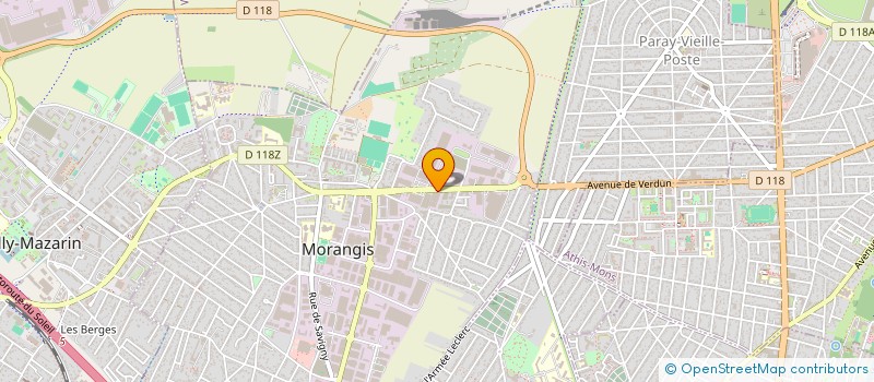 localisation de l'entreprise INNOVA à MORANGIS