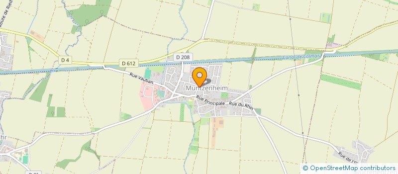 localisation de l'entreprise INNOVA à MUNTZENHEIM