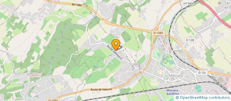 localisation de l'entreprise INNOVA-CONCEPT à MOIRANS