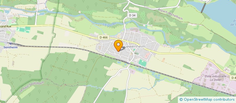 localisation de l'entreprise INNOVA EDUCATION  GUEWENHEIM