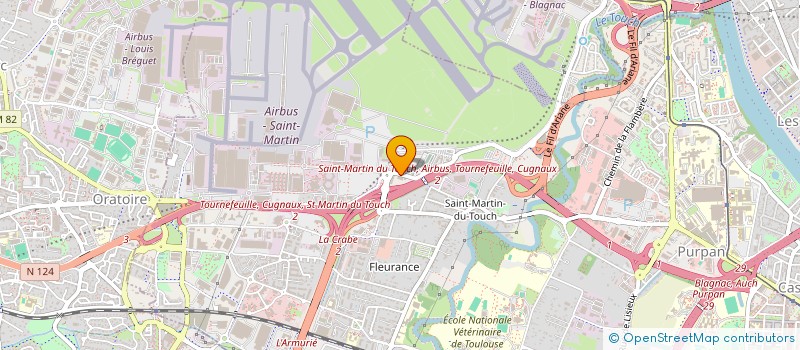 localisation de l'entreprise INNOVA EXPERTS & CONSEIL  TOULOUSE