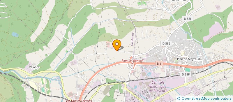 localisation de l'entreprise INNOVA TECHNOLOGIES à GARDANNE