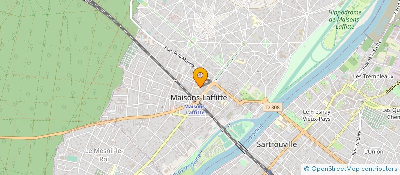 localisation de l'entreprise INNOVA UNITY à MAISONS-LAFFITTE