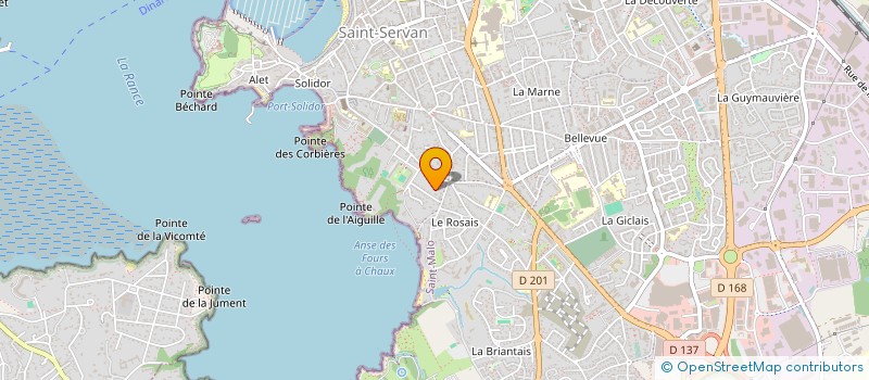 localisation de l'entreprise INNOVA'UP  SAINT-MALO