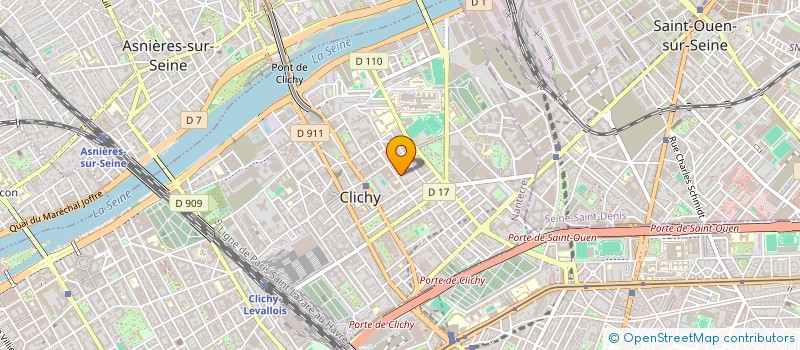 localisation de l'entreprise INNOVAI TEK à CLICHY