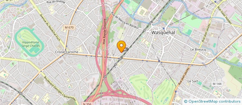 localisation de l'entreprise INNOVALEX à WASQUEHAL