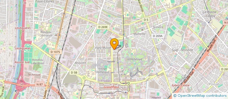 localisation de l'entreprise INNOVALLYS à GRENOBLE