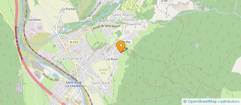 localisation de l'entreprise INNOVALPES à SAINT-AVRE