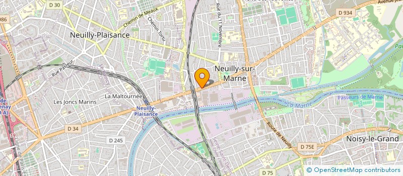 localisation de l'entreprise INNOVAMIND CONSULTING à NEUILLY-SUR-MARNE