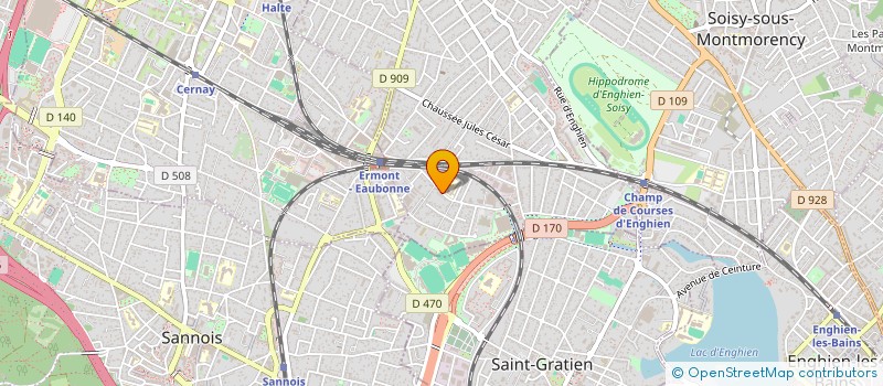 localisation de l'entreprise INNOVAN à EAUBONNE