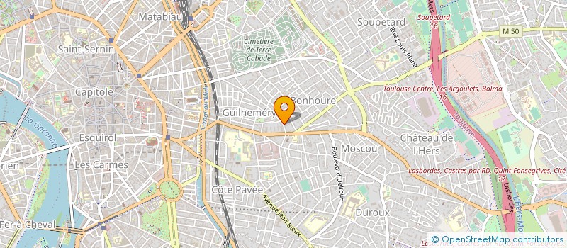 localisation de l'entreprise INNOVANCE à TOULOUSE