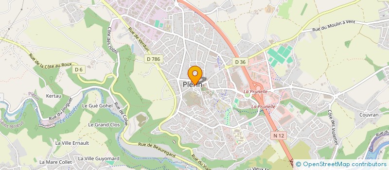localisation de l'entreprise INNOVANCE à PLERIN