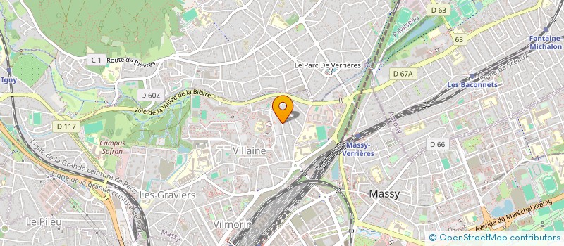 localisation de l'entreprise INNOVAPHARM CONSULTING à MASSY