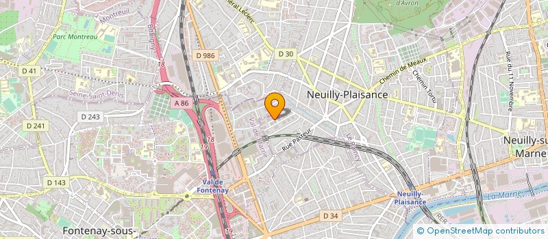 localisation de l'entreprise INNOVAPHOT  NEUILLY-PLAISANCE