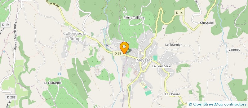 localisation de l'entreprise INNOVAQUEST  COLLONGES-LA-ROUGE