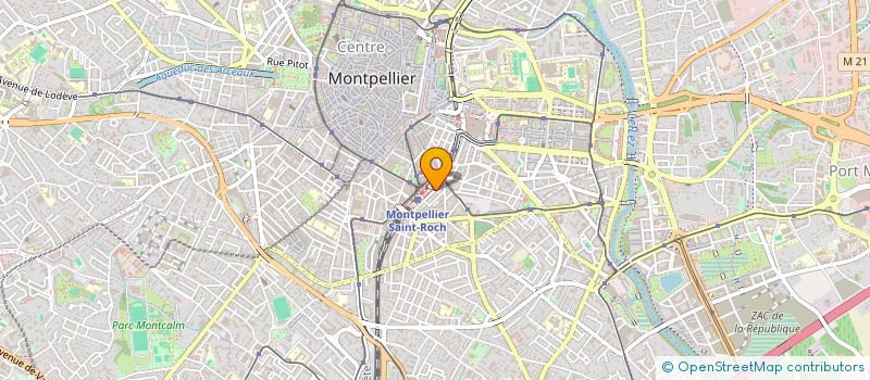 localisation de l'entreprise INNOVASUD LANGUEDOC à MONTPELLIER