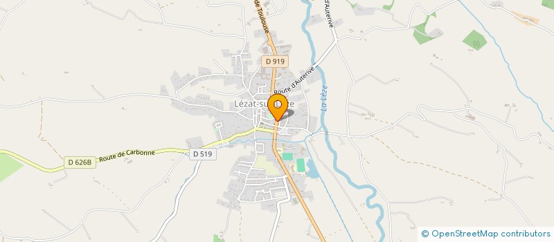 localisation de l'entreprise INNOVATECH à LEZAT-SUR-LEZE