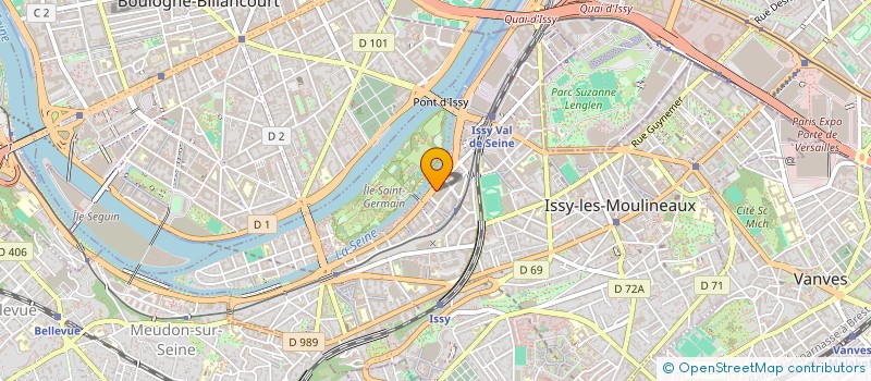 localisation de l'entreprise INNOVATEPRO MANAGEMENT FRANCE SAS à ISSY-LES-MOULINEAUX