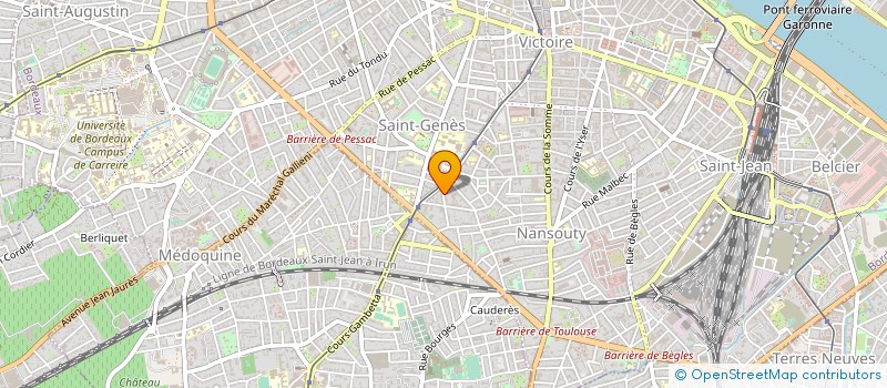 localisation de l'entreprise INNOVATHLON  BORDEAUX