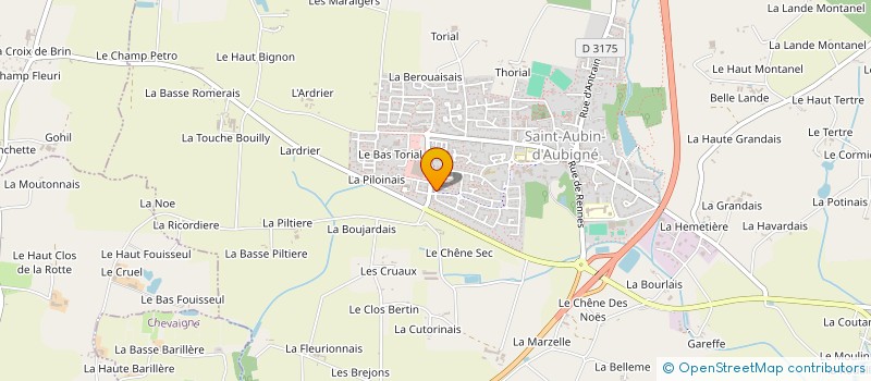 localisation de l'entreprise INNOVATION 2 B à PACE