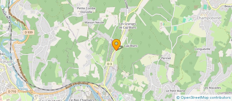 localisation de l'entreprise INNOVATION AUTONOMIE, DEMAIN  CHAMPCEVINEL