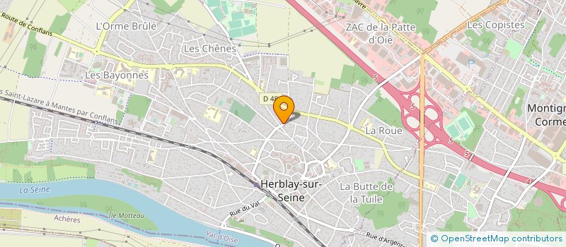 localisation de l'entreprise INNOVATION BUSINESS CONSULTING SERVICES à FREJUS