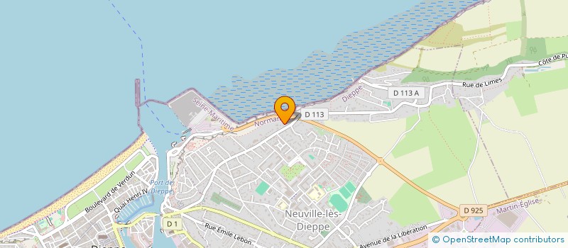 localisation de l'entreprise INNOVATION DEVELOPPEMENT à DIEPPE