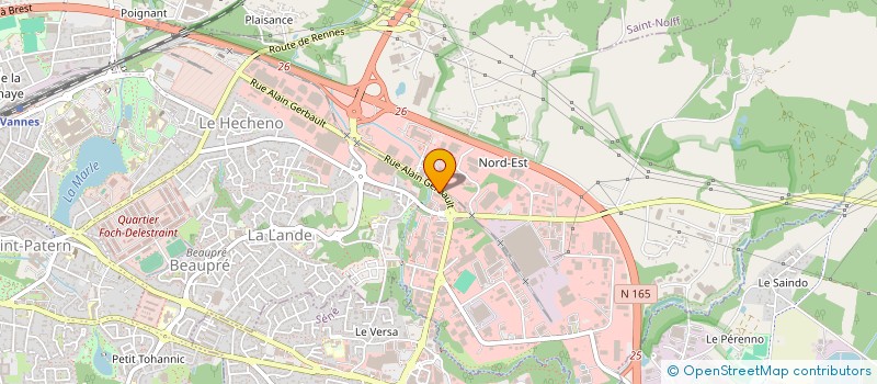 localisation de l'entreprise INNOVATION DEVELOPPEMENT SERVICE à VANNES