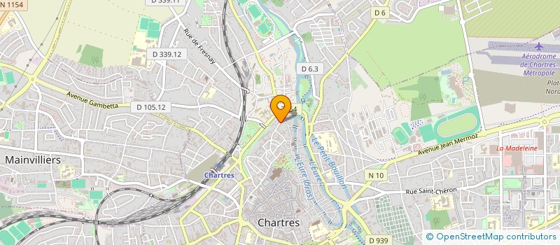localisation de l'entreprise INNOVATION DIFFUSION à CHARTRES
