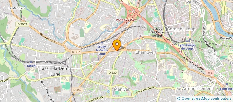 localisation de l'entreprise INNOVATION DIGITALE  TASSIN-LA-DEMI-LUNE