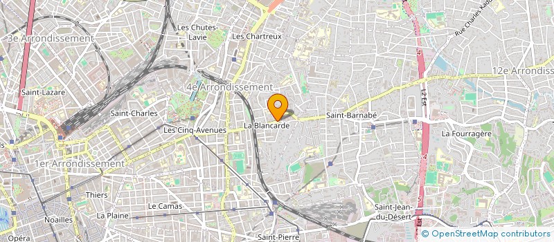 localisation de l'entreprise INNOVATION EN ACTION à MARSEILLE